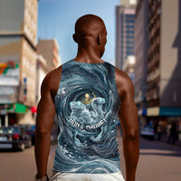 Egypt Nun and Naunet Men Tank Top Primordial Water Gods Cosmic Ocean Infinite Waves