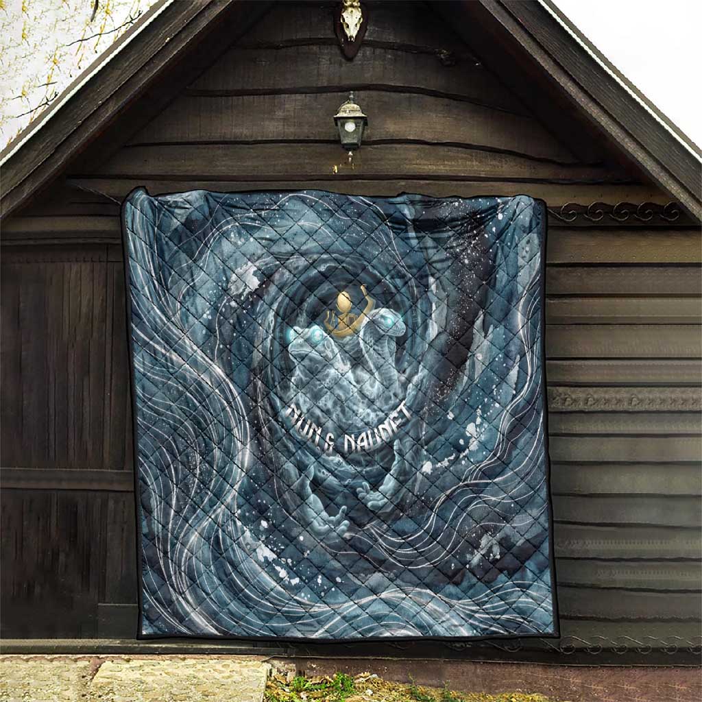 Egypt Nun and Naunet Quilt Primordial Water Gods Cosmic Ocean Infinite Waves