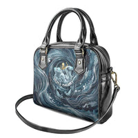 Egypt Nun and Naunet Shoulder Handbag Primordial Water Gods Cosmic Ocean Infinite Waves
