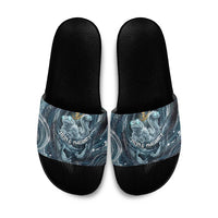 Egypt Nun and Naunet Slide Sandals Primordial Water Gods Cosmic Ocean Infinite Waves