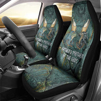 Nun and Naunet Egyptian Car Seat Cover Serpent Abyss Design Primordial Gods of Ancient Waters