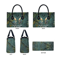Nun and Naunet Egyptian Leather Bag Serpent Abyss Design Primordial Gods of Ancient Waters