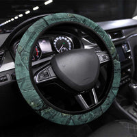 Nun and Naunet Egyptian Steering Wheel Cover Serpent Abyss Design Primordial Gods of Ancient Waters