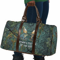 Nun and Naunet Egyptian Travel Bag Serpent Abyss Design Primordial Gods of Ancient Waters