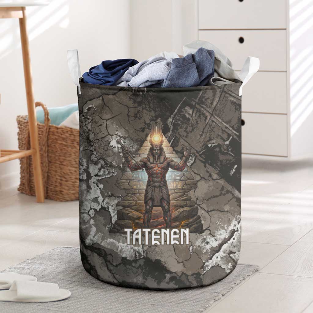 Tatenen Laundry Basket Rising Hand Design Egyptian God of Creation and Earth Emergence