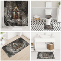 Tatenen Bathroom Set Rising Hand Design Egyptian God of Creation and Earth Emergence