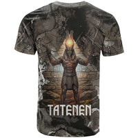 Tatenen T shirt Rising Hand Design Egyptian God of Creation and Earth Emergence