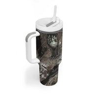 Tatenen Tumbler With Handle Rising Hand Design Egyptian God of Creation and Earth Emergence