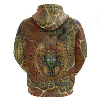 Tatenen Ancient Egyptian Hoodie Father of the Gods Design with Minerals