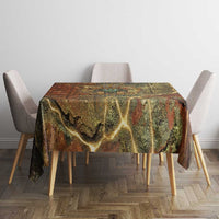 Tatenen Ancient Egyptian Tablecloth Father of the Gods Design with Minerals