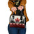 Canada Flag Shoulder Handbag Maple Leaf & Plaid Pattern Design