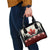 Canada Flag Shoulder Handbag Maple Leaf & Plaid Pattern Design