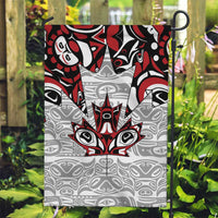 Canada Garden Flag Haida Art-Inspired Pattern Design