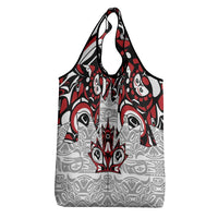 Canada Grocery Bag Haida Art-Inspired Pattern Design