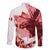 Canada Flag Family Matching Puletasi and Hawaiian Shirt Caribou Design with National Symbol