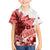 Canada Flag Family Matching Puletasi and Hawaiian Shirt Caribou Design with National Symbol