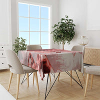 Canada Flag Tablecloth Caribou Design with National Symbol