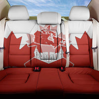 Canada Flag Back Car Seat Cover National Map & Symbolic Design