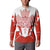 Canada Flag Button Sweatshirt National Map & Symbolic Design