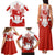 Canada Flag Family Matching Tank Maxi Dress and Hawaiian Shirt National Map & Symbolic Design