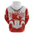 Canada Flag Hoodie National Map & Symbolic Design