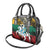 Lithuania's National Emblem Shoulder Handbag with Military Motifs - Army-Inspired Design