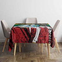 Lithuania's National Emblem Tablecloth with Military Motifs - Army-Inspired Design