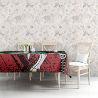 Lithuania's National Emblem Tablecloth with Military Motifs - Army-Inspired Design