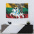Lithuania's National Emblem Tapestry with Military Motifs - Army-Inspired Design