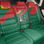 Lithuania Emblem Back Car Seat Cover National Symbol with Traditional Patterns