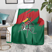 Lithuania Emblem Blanket National Symbol with Traditional Patterns