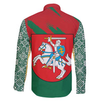 Lithuania Emblem Family Matching Mermaid Dress and Hawaiian Shirt National Symbol with Traditional Patterns