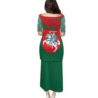 Lithuania Emblem Puletasi National Symbol with Traditional Patterns