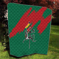 Lithuania Emblem Quilt National Symbol with Traditional Patterns