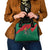 Lithuania Emblem Shoulder Handbag National Symbol with Traditional Patterns