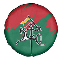 Lithuania Emblem Spare Tire Cover National Symbol with Traditional Patterns