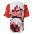 Canada Bear Baseball Jersey with Maple Leaf and Rocky Mountain Design
