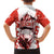 Canada Bear Family Matching Short Sleeve Bodycon Dress and Hawaiian Shirt with Maple Leaf and Rocky Mountain Design