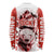 Canada Bear Long Sleeve Shirt with Maple Leaf and Rocky Mountain Design