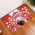 Canada Bear Rubber Doormat with Maple Leaf and Rocky Mountain Design