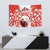 Canada Bear Tapestry with Maple Leaf and Rocky Mountain Design