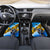 Ukraine Archangel Michael Car Mats with Trident Emblem and Sunflowers Design