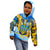 Ukraine Archangel Michael Kid Hoodie with Trident Emblem and Sunflowers Design