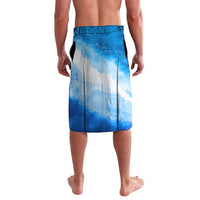 Ukraine Archangel Michael Lavalava with Trident Emblem and Sunflowers Design