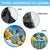 Ukraine Archangel Michael Spare Tire Cover with Trident Emblem and Sunflowers Design