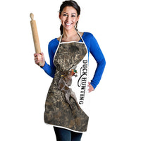 Duck Hunting Retriever Apron Mallard Shotgun Hunt with Camouflage Marsh Dog Artwork