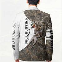 Duck Hunting Retriever Blazer Mallard Shotgun Hunt with Camouflage Marsh Dog Artwork