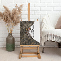 Duck Hunting Retriever Canvas Wall Art Mallard Shotgun Hunt with Camouflage Marsh Dog Artwork