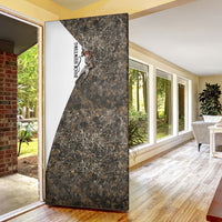 Duck Hunting Retriever Door Cover Mallard Shotgun Hunt with Camouflage Marsh Dog Artwork