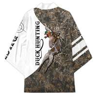 Duck Hunting Retriever Kimono Mallard Shotgun Hunt with Camouflage Marsh Dog Artwork
